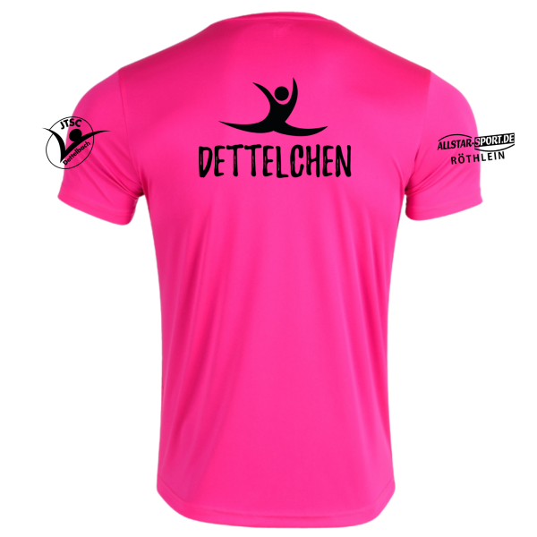 T-Shirt Rosa mit mit Logos und Initialen
